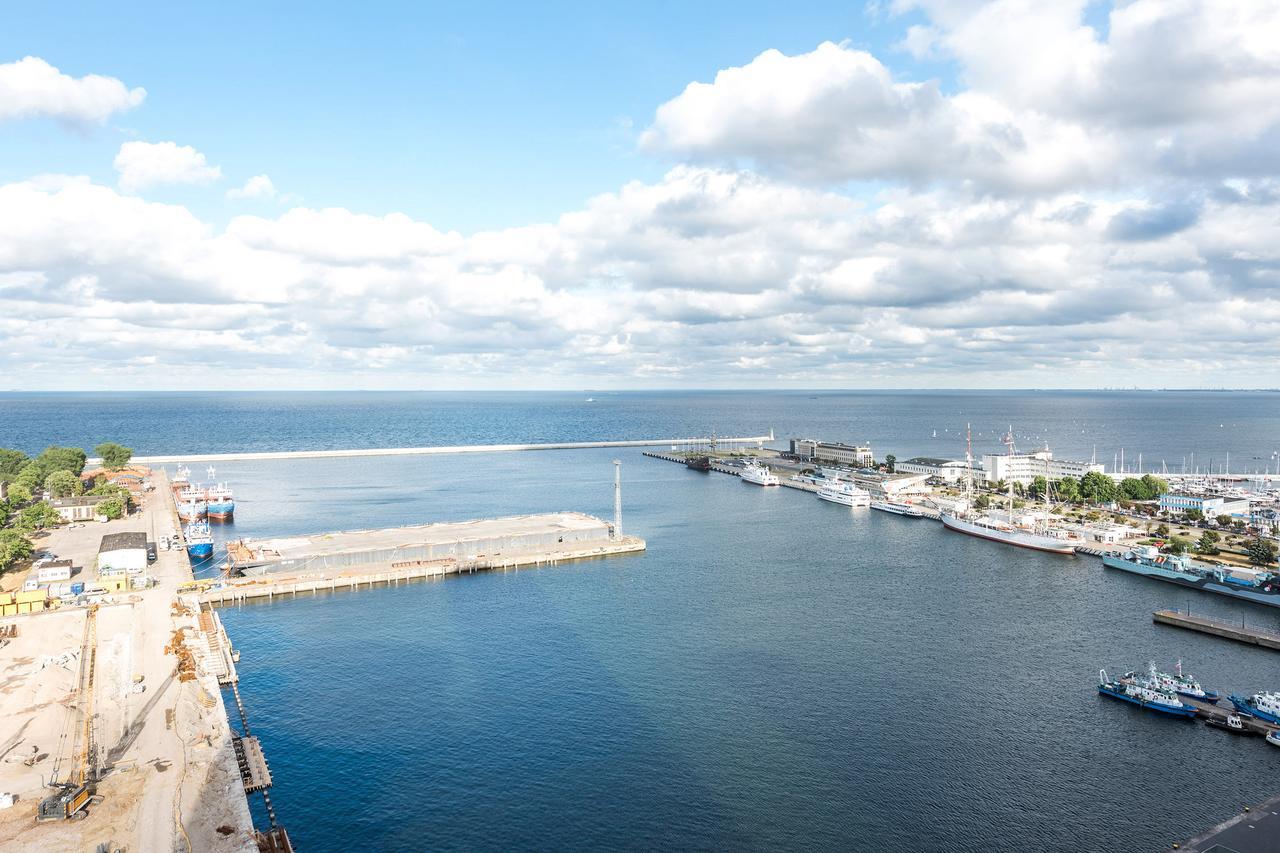 The Marine Plaza - Sea Towers Daire Gdynia Dış mekan fotoğraf